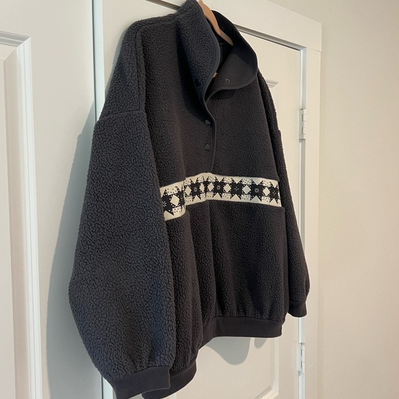 Madewell (Re)sourced Sherpa Popover - Picture 3 of 10